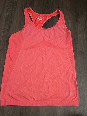 Old Navy Coral Racerback Performance Tank Top